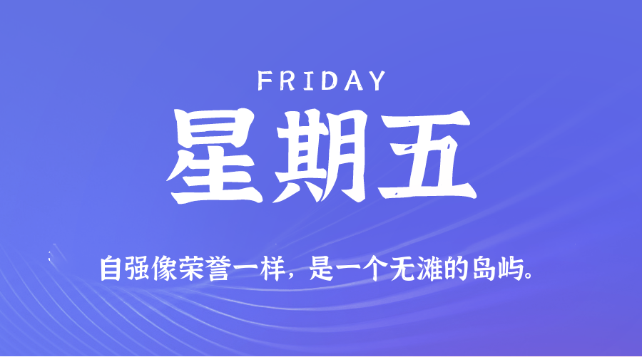 2025年05月23日_星期五「早报」-清玖博客