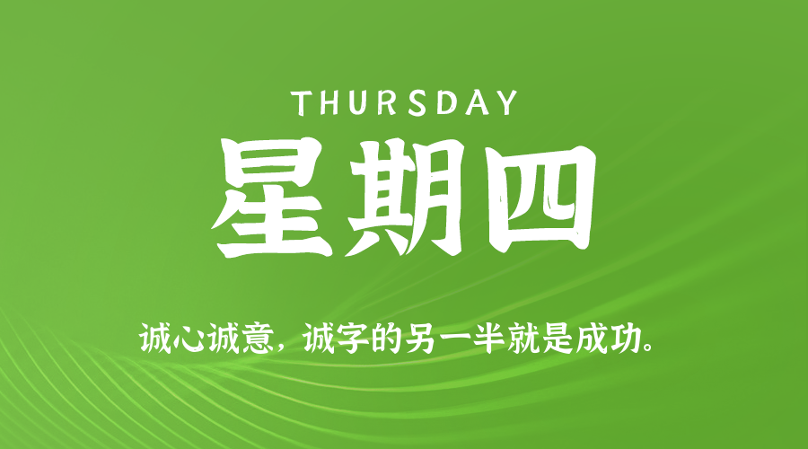 2026年04月23日_星期四「早报」-清玖博客
