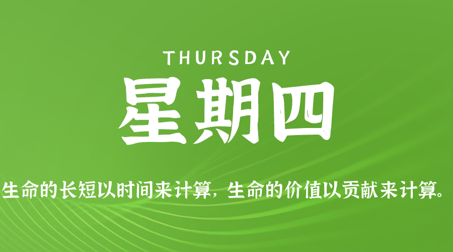 2026年05月14日_星期四「早报」-清玖博客