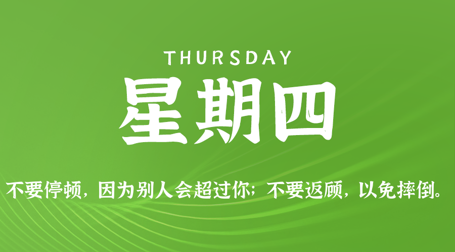 2026年08月27日_星期四「早报」-清玖博客