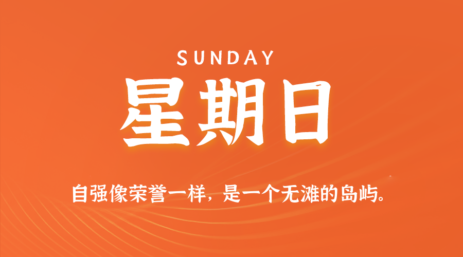2026年09月06日_星期日「早报」-清玖博客