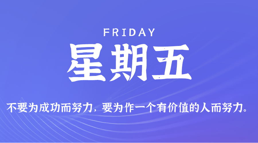 2026年09月25日_星期五「早报」-清玖博客
