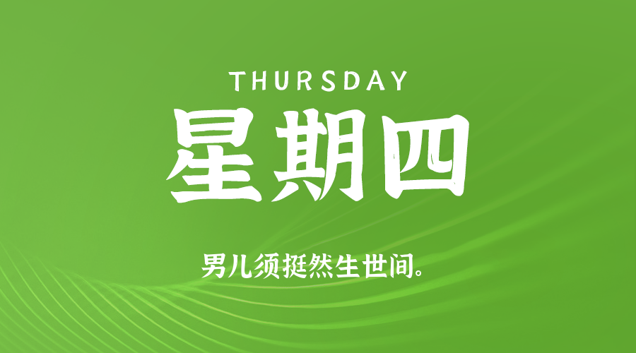2026年10月22日_星期四「早报」-清玖博客