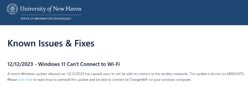 图片[2]-Win 11 更新出 Bug！多所高校中招：没法连 Wi-Fi，建议立刻卸载-清玖博客